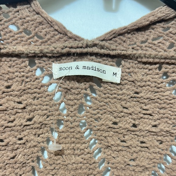 Moon & Madison Brown Cardigan Sweater - Picture 4 of 5
